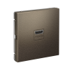 Розетка HDMI Systeme Electric ArtGallery (мокко) GAL000680
