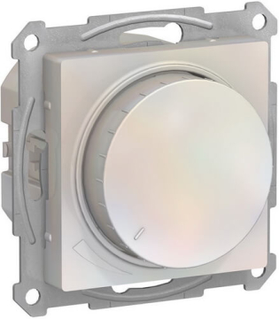 Светорегулятор поворотно-нажимной 20-315 Вт AtlasDesign (жемчуг) ATN000434