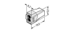 Клемма WAGO 2х4мм² для распределительных коробок с пастой 773-602