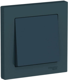 Выключатель AtlasDesign с рамкой (изумруд) ATN000812