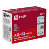 Дифференциальный автомат EKF PROxima АД-32 1P+N 32А 30мА тип А DA32-32-30-a-pro