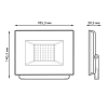 Gauss Elementary Прожектор светодиодный LED 50W IP65 черный 613100350P