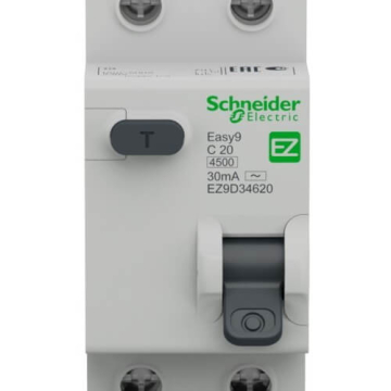 Дифференциальный автомат Schneider Electric Easy 9 20А 30mA EZ9D34620