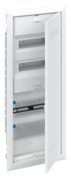 Шкаф ABB UK662CV комбинированный  с дверью с вентиляционными отверстиями (2 ряда) 24М 2CPX031398R9999