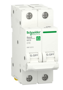 Автоматический выключатель Schneider Electric Resi 9 2п C10 R9F12210