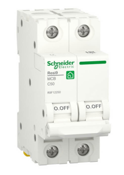 Автоматический выключатель Schneider Electric Resi 9 2п C50 R9F12250