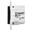 Розетка IEK SKANDY с/з со шторками 16А с USB C 18Вт SK-R17T (титан) SK-R14-16-U14-018-K48