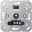 Механизм светорегулятора JUNG роторный 20-210 Вт LED 1730DD