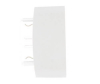 Розетка Blanca SE компактная с заземлением со шторками О/У с изолир. пластиной (белый) BLNRA111111