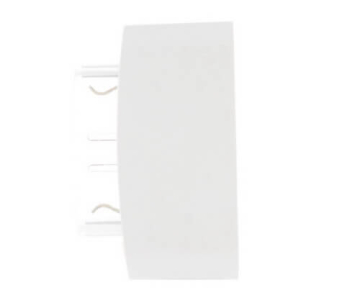 Розетка Blanca SE компактная с заземлением со шторками О/У с изолир. пластиной (белый) BLNRA111111