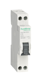 Дифференциальный автомат Systeme Electric City9 Set АВДТ 1П+Н C10 30mA тип A 6 kA (х-ка C) 18мм C9D73610