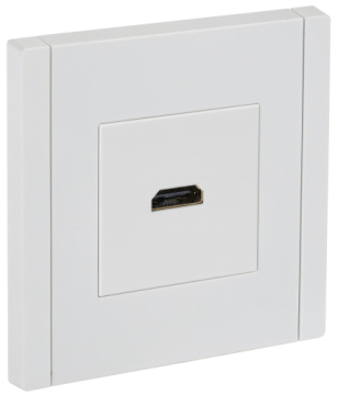 Розетка HDMI IEK FORTE&PIANO FP240 (белый) FP-H10-K01