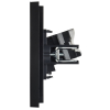 Розетка компьютерная двойная RJ45 FORTE&PIANO кат.5E FP133M (металл черный) FP-K20-1-M-K02