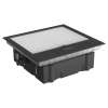 Люк Systeme Elecrtic MultiDesk на 12 модулей IP40 для фальшпола с монтажной коробкой тип MDK10 MDK10112