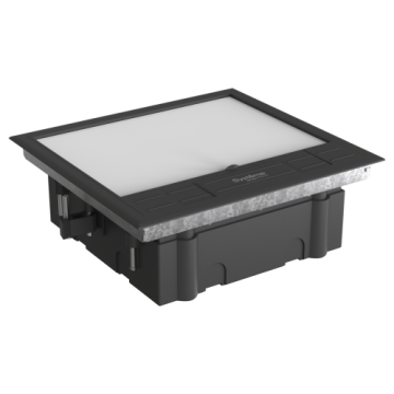 Люк Systeme Elecrtic MultiDesk на 12 модулей IP40 для фальшпола с монтажной коробкой тип MDK10 MDK10112