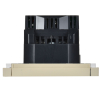 Зарядка USB (А+A) с розеткой FORTE&PIANO 3,1А FP445 (ваниль) FP-R14-16-U21-D31-K10