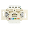 Механизм компьютерной розетки Jung Eco Profi RJ45 категория 6 UTP EPUAE8UPOK6US