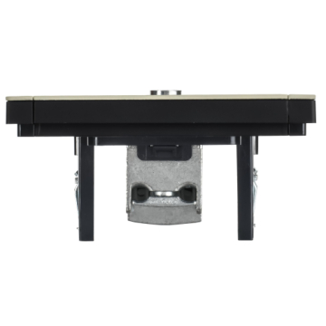 Розетка TV проходная FORTE&PIANO FP829M (металл слоновая кость) FP-A10-P-M-K41