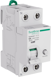 УЗО SE Systeme9 2P 63A 300mA тип A-S селективный (ВДТ) S9R29263