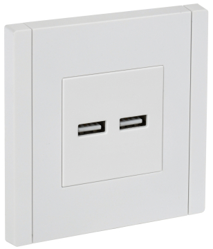 Розетка USB A+A FORTE&PIANO 3,1А FP249 (белый) FP-U21-D31-K01
