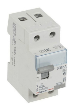 УЗО Legrand 2полюса 63А 300mA 602144