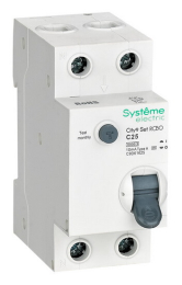Дифференциальный автомат Systeme Electric City9 Set 1P+N 25A 10mA тип A 6 kA (х-ка C) C9D61625