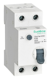 Дифференциальный автомат Systeme Electric City9 Set 1P+N 32A 30mA тип A 6 kA (х-ка C) C9D65632