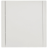 Розетка с крышкой FORTE&PIANO винтовое крепление 16А IP44 FP221 (белая) FP-R16-16-44-K01