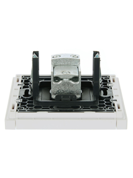 Розетка TV проходная FORTE&PIANO FP229 (белый) FP-A10-P-K01