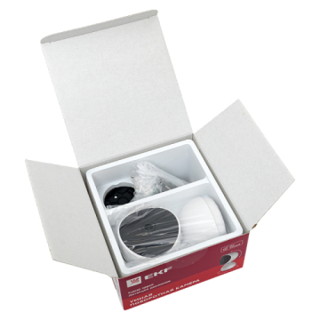 Умная поворотная камера EKF Connect Wi-Fi белая scwf-usb