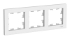 Рамка AtlasDesign трехместная (белый) ATN000103