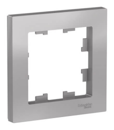 Рамка AtlasDesign одноместная (алюминий) ATN000301
