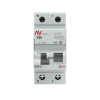 Дифференциальный автомат EKF Averes DVA-6 1P+N 25А 30мА (хар. C, тип A) 6кА rcbo6-1pn-25C-30-a-av