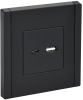 Розетка USB A+C FORTE&PIANO 3,1А FP150 (черный) FP-U22-D31-K02