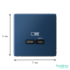 Розетка USB ArtGallery тип С высокоскор. заряд 65W QC PD (аквамарин) GAL001127