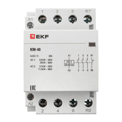 Контактор модульный EKF PROxima КМ 40А 3NО+NC (3 мод.) km-3-40-31