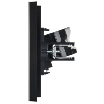 Розетка компьютерная FORTE&PIANO RJ45 кат.5E FP732M (металл никель) FP-K10-1-M-K50