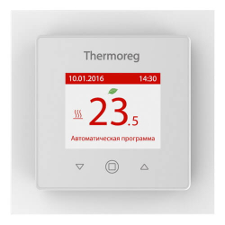 Термостат Thermoreg TI-970 Design 16А с цветным экраном (белый) Thermoreg TI-970 White