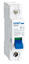 Выключатель нагрузки (рубильник) CHINT NH4 1P 125A (DB) (R) 398032