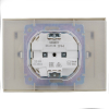 Розетка 2-ая с/з с крышкой 16А в сборе IP44 IEK SKANDY SK-R12B (бежевый) SK-R26-16-44-K10-F