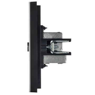 Розетка TV проходная FORTE&PIANO FP229M (металл белый) FP-A10-P-M-K01