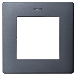 Рамка одноместная Simon 24 (графит) 2400610-038