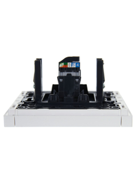Розетка компьютерная FORTE&PIANO RJ45 кат.5E FP232 (белый) FP-K10-1-K01