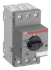 Автомат ABB MS116-0.63 50 kA для защиты электродвигателей с регулируемой тепловой защитой 0.4-0.63А 1SAM250000R1004