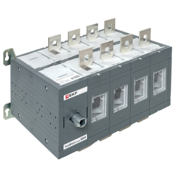 Рубильник реверсивный EKF TwinBlock 630A 4P без рукоятки управления tb-s-630-4p-rev