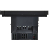 Зарядка USB (А+A) с розеткой IEK FORTE&PIANO 3,1А FP745M (металл никель) FP-R14-16-U21-D31-M-K50