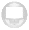 Лицевая панель Legrand Celiane для датчика движения без нейтрали с функцией ручного управления (белая) 068026