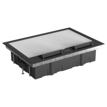 Люк Systeme Elecrtic MultiDesk на 16 модулей IP40 для фальшпола с монтажной коробкой тип MDK10 MDK10116