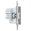 Розетка IEK SKANDY с заземлением без шторок 16А SK-R05Gr (серый) SK-R11-16-K03