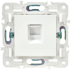 Розетка компьютерная IEK SKANDY RJ45 кат.5E SK-K01W (арктический белый) SK-K10-1-K01